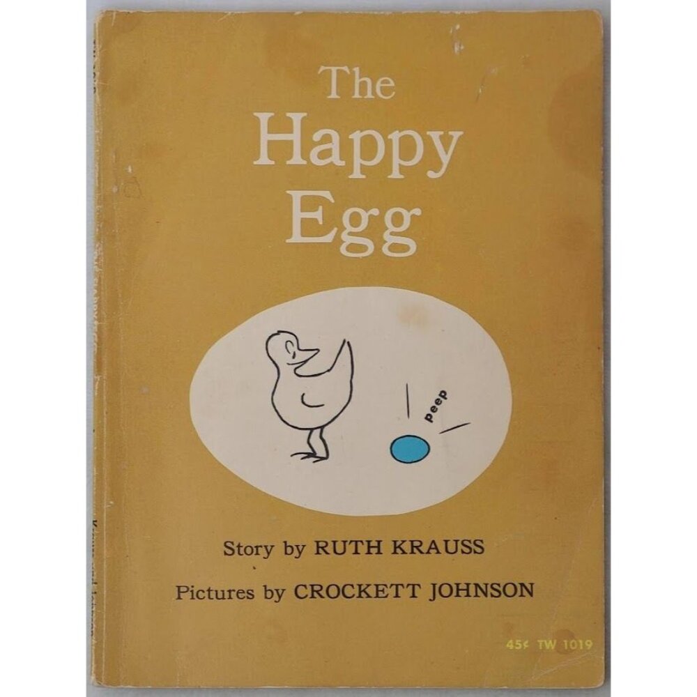 The Happy Egg Ruth Krauss 1969 Scholastic Paperback Childrens Book